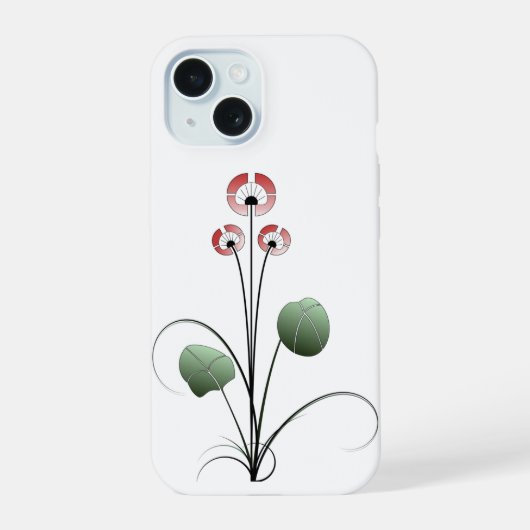 Iphone 15 ikebana iPhone 15 hoesje (Achterkant)