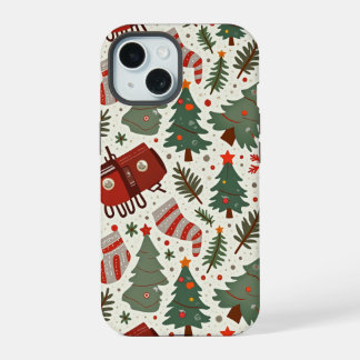 iPhone 15 kerstcase Hoesje