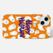 iPhone 15 Mini C'est un mignon coque pour Halloween. (Verso (horizontal))