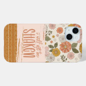 iPhone 15 Mini Coque de cellule chrétien - modifiable (Verso (horizontal))