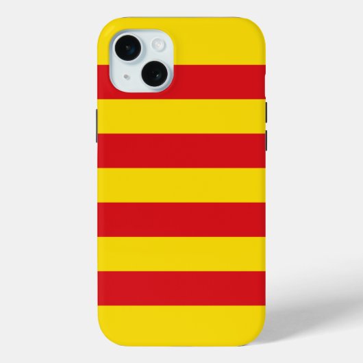 iPhone 15 Mini Espagne : La Senyera Catalonia Otterbox coque ipho (Verso)