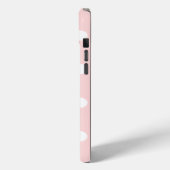 iPhone 15 Mini Séjour Classy 1 - Belle fille Pois Coque - (Verso / Gauche)