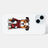 Iphone 15 photo de chien coque (Verso (horizontal))