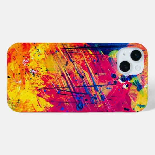 iphone 15 plus Case-Mate iPhone case (Achterkant (horizontaal))