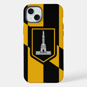 iPhone 15 Plus Coque-Mate, drapeau Baltimore
