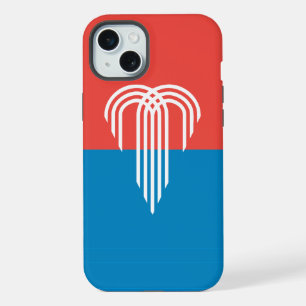 iPhone 15 Plus Coque-Mate, drapeau de Kansas City