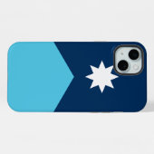 iPhone 15 Plus Coque-Mate, Minnesota nouveau drape (Verso Horizontal)