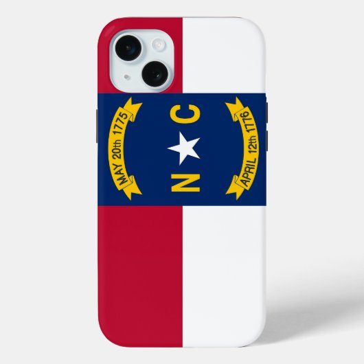 iPhone 15 Plus Hoesje-Mate, North Carolina Case-Mate iPhone Case (Achterkant)