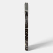 IPhone 15 plus hoesje met grappige kat (Achterkant / Links)