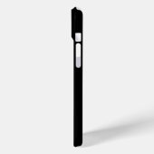 iPhone 15 Plus Hoesje met opvallend Man en Pistool (Achterkant / Links)