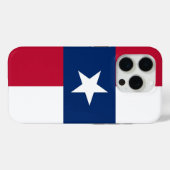 iPhone 15 Pro Case-Mate, vlag van Texas Case-Mate iPhone Case (Achterkant (horizontaal))