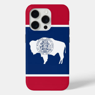 iPhone 15 Pro Case-Mate, Wyoming-vlag Case