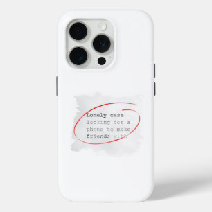 iPhone 15 Pro Coque À La Recherche D'Un Ami - Annonce Classique
