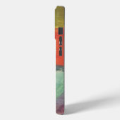 iPhone 15 Pro Coque Rigide Art Abstrait Coucher de Soleil Horizo (Verso / Gauche)