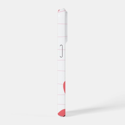 IPhone 15 pro cute strawberry case (Côté droit)