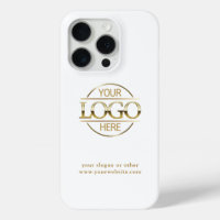 Élégant Coque de logo professionnel personnalisé