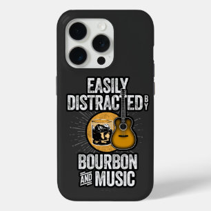 iPhone 15 Pro Facilement distrait par Bourbon et Coque de musiqu