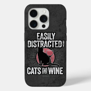 iPhone 15 Pro Facilement distrait par les chats et le Coque de v