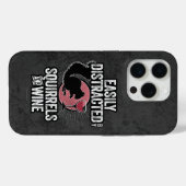 iPhone 15 Pro Facilement distrait par les écureuils et le Coque (Verso (horizontal))