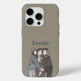 iPhone 15 Pro Hoesje cadeau voor Bestie