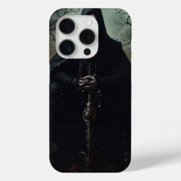 iPhone 15 Pro Hoesje met Death Metal-artwork