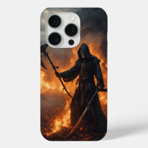 iPhone 15 Pro Hoesje met Death Metal Design