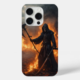iPhone 15 Pro Hoesje met Death Metal Design