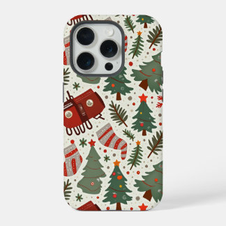 iPhone 15 Pro Kerstmis Hoes Hoesje