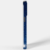 iPhone 15 Pro Max Carte de visite coque Blue Safire (Verso / Droite)