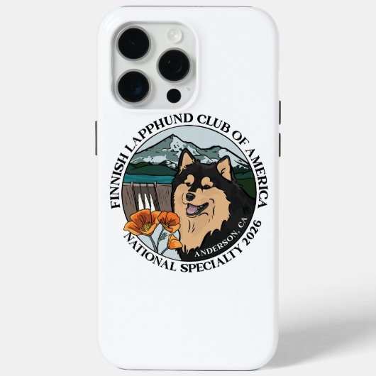 IPhone 15 Pro Max Case- Tough Case-Mate iPhone Case (Achterkant)