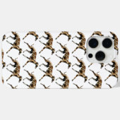 iPhone 15 Pro Max Coque avec motif Galgos (modèle adaptable) (Verso (horizontal))