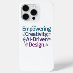 iPhone 15 Pro Max COQUE de la créativité AI - Technologie de la révo