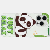 iPhone 15 Pro Max coque de téléphone panda mignon (Verso (horizontal))