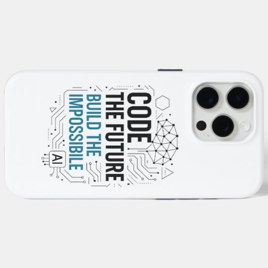 iPhone 15 Pro Max Coque impossible de génération future de code | Co (Verso (horizontal))