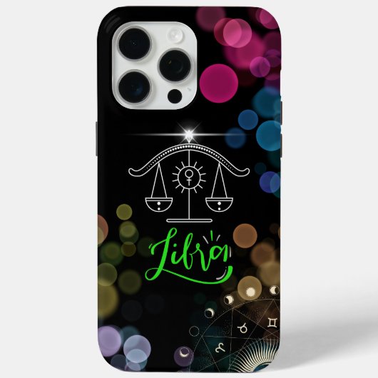 iPhone 15 Pro Max coque iPhone. Libra (Verso)