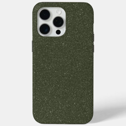 iPhone 15 Pro Max Coque personnalisé - Moss Green  (Verso)