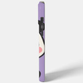 iPhone 15 Pro Max Cute Panda manger bambou téléphone coque (Verso / Gauche)