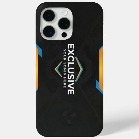 iPhone 15 Pro Max Entreprise coque noire exclusive (Verso)