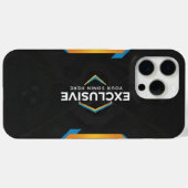 iPhone 15 Pro Max Entreprise coque noire exclusive (Verso (horizontal))