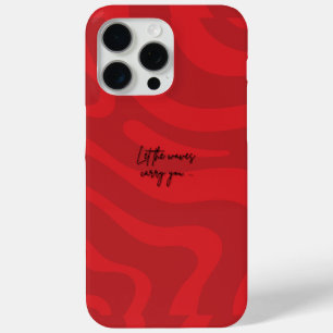 iPhone 15 Pro Max Hoesje "Laat de golven je dragen