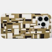 iPhone 15 pro max hoesje legerkleurpatroon (Achterkant (horizontaal))