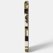 iPhone 15 pro max hoesje legerkleurpatroon (Achterkant / Links)