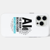 iPhone 15 Pro Max Le cerveau de l'IA derrière les percées Coque | Te (Verso (horizontal))