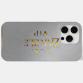 iPhone 15 Pro Max Thèmes Coque de l'or glamour (Verso (horizontal))