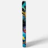 iPhone 15 pro max yeux coques et peinture faciale (Verso / Gauche)