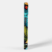 iPhone 15 Telefoonhoesje W / Tropisch bloemontwerp Case-Mate iPhone Case (Achterkant / Rechts)