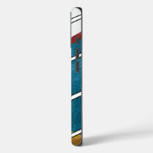 iphone 16 Abstract case design (Achterkant / Links)