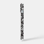 iPhone 16 Case "Golden Nebulae" (monochrome) (Côté gauche)