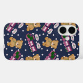 Iphone 16 Choo choo train bear case (Achterkant (horizontaal))