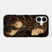 iPhone 16 Conception de coque de téléphone de déesse cyberpu (Verso Horizontal)